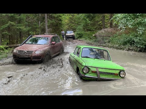 Видео: Жёсткий оффроуд на русской классике / Hard Offroad on russian classic