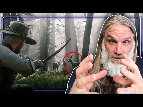 Видео: ЭКСПЕРТ ПО ВЫЖИВАНИЮ оценивает Red Dead Redemption 2 | Реакция Профи