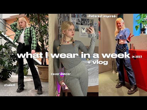 Видео: 🌿🍭spring diaries: WHAT I WEAR IN A WEEK; мой гардероб весна 2023 *Pinterest inspired+Korean style*