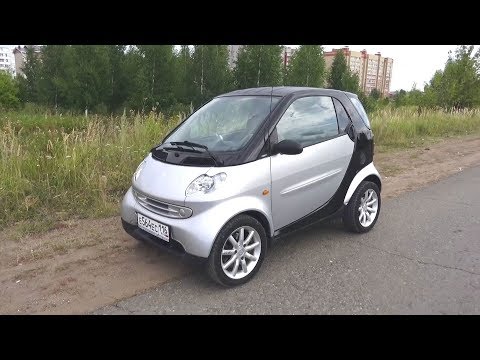 Видео: 2005 Smart Fortwo. Обзор (интерьер, экстерьер, двигатель).