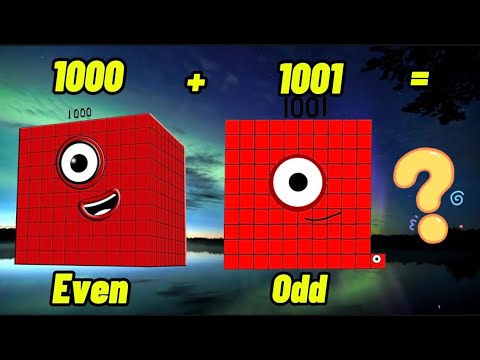 Видео: NUMBERBLOCKS: БОЛЬШОЕ СЛОЖЕНИЕ ЧЁТНЫХ И НЕЧЁТНЫХ ЧИСЕЛ | УЧИМСЯ СЧЁТАТЬ И СЛОЖАТЬ ЧИСЛА | Привет,...