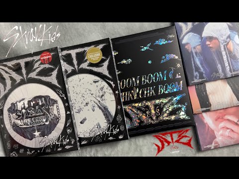 Видео: ♡Распаковка Stray Kids 스트레이키즈 9-го мини-альбома ATE 🥠 (Chk Chk, Boom, ATE & Accordian Ver.)♡