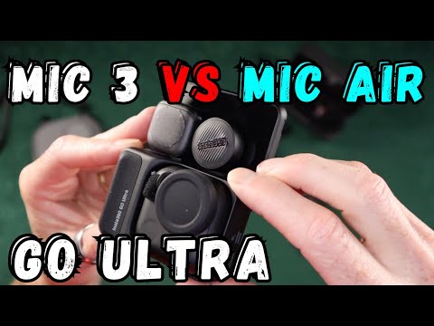 Видео: DJI Mic 3 против Insta360 Mic Air — Go Ultra