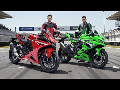 Видео: НОВЫЙ HONDA CBR500R FOUR 2026 ГОДА ПРОТИВ KAWASAKI ZX-4RR