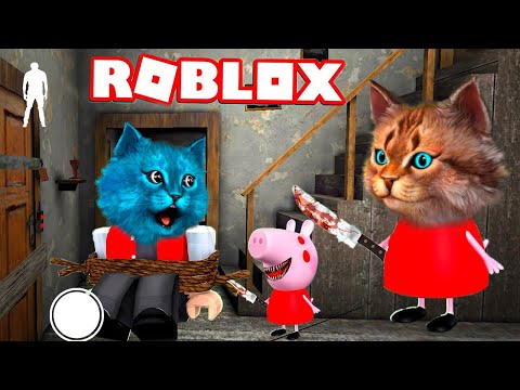 Видео: ГРЕННИ СВИНКА ПЕППА ROBLOX PIGGY ДЕЛАЮ КОНЦОВКУ против Piggy Весёлый Кот и КОТЁНОК ЛАЙК