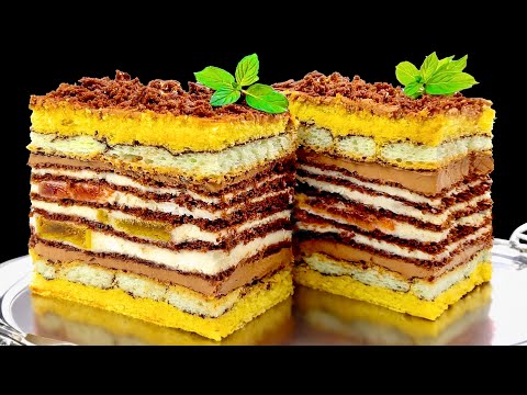 Видео: 🍰🐥 СТРОКАТА СОРОКА - святкове ДИВО [рецепт неймовірного пляцка)