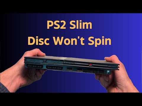 Видео: Давайте исправим это — PS2 Slim Disc не вращается