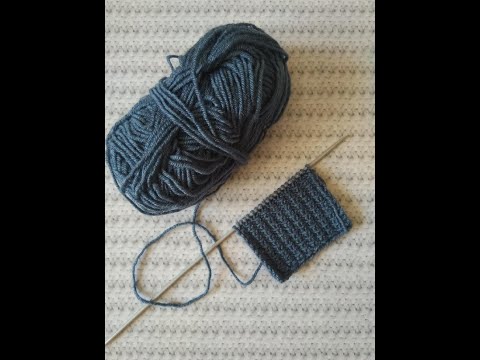 Видео: Очень простой узор спицами
