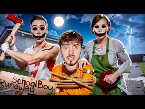 Видео: Я ВИЖУ МЕРТВЫХ ЗЛЫХ РОДИТЕЛЕЙ В SCHOOLBOY RUNAWAY В МАЙНКРАФТ!