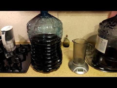 Видео: Вино из черноплодки с яблоком весь процесс от А до Я | Часть 2