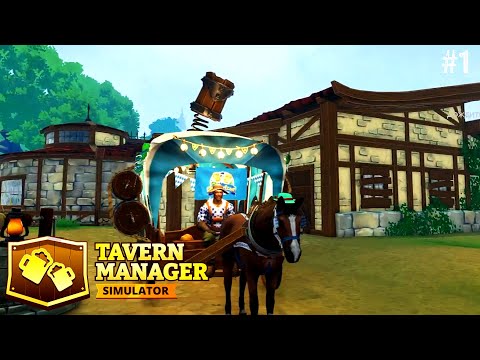 Видео: Открыл ещё одну таверну в ином мире. ► Tavern Manager Simulator #1