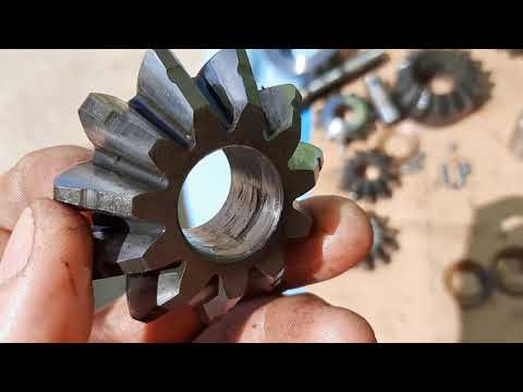 Видео: Приварились к осям сателлиты Дифференциала переднего моста Carraro 20.44 + ревизия заднего