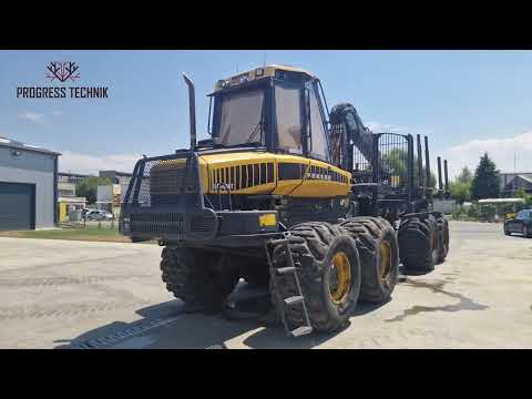 Видео: Форвардер PONSSE ELEPHANT / 2012 / K100 +