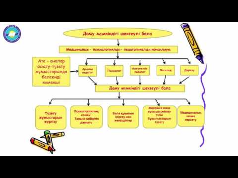 Видео: «Инклюзивті білім беру  мүмкіндігі шектеулі балаларды дамытуға қол жеткізуді көздейтін кіріктірілген