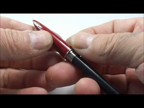 Видео: Как очистить капиллярный наполнитель Parker 61