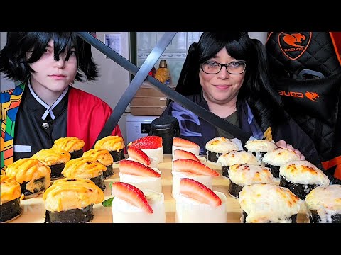 Видео: Мукбанг | Роллы суши | Обжор Асмр