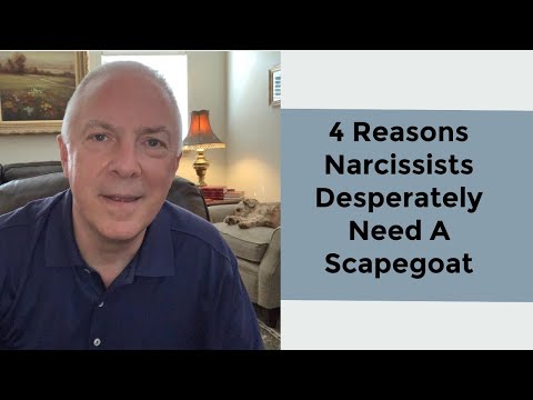 Видео: 4 причины, по которым нарциссам отчаянно нужен козел отпущения