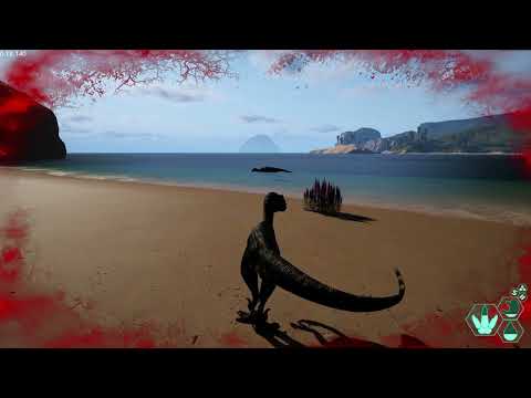 Видео: THE ISLE EVRIMA - Омнираптор соревнуется в плаванье с Майазавром!