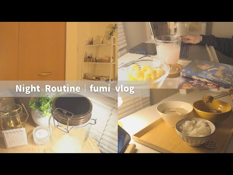 Видео: [Ночной распорядок] Окончание работы одинокого офисного работника / Зимний ночной распорядок