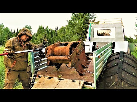 Видео: ДУМАЛ УТОНУ! Находки 200-300 килограмм КАЖДАЯ! ПРОБИРАЮСЬ ЧЕРЕЗ БОЛОТО! РИСКУЮ ПЕРЕПЛЫТЬ РЕКУ.......