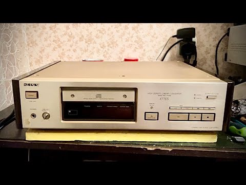 Видео: Sony cdp-x77es (профилактика. часть первая)