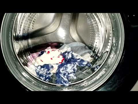 Видео: Haier HW60-BP12959AS-Хлопок 40° 600 Об/Мин.Стирка Светло-Цветного.Часть 2-3.