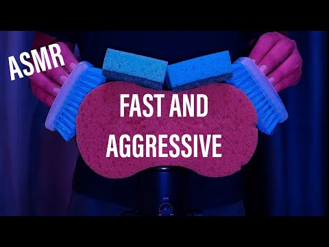 Видео: 🔴🔴🔴 Быстрый [ASMR] | Мои звуки почесывания и расчесывания помогут вам заснуть | Щетки и губки