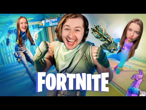 Видео: ТипоТоп и Супер Зайка играют в Fortnite! - Берём ТОП 1, танцы с ламой и новое обновление!