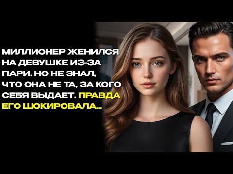 Видео: Миллионер женился на девушке из-за пари… но не знал, что его жена — не та, за кого себя выдает...