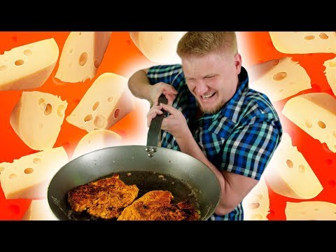 Видео: СЫРНЫЙ ШНИЦЕЛЬ с сыром под сырным соусом. Как я люблю...