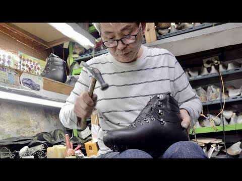 Видео: Как сделать лучшие походные ботинки ручной работы в Корее
