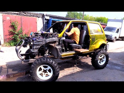Видео: Создание мощнейшего вездехода в гараже! Продолжение!