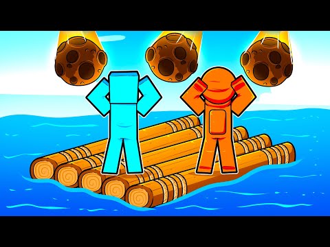 Видео: Я ВЫЖИЛ в Raft с ПРИРОДНЫМИ БЕДСТВИЯМИ!