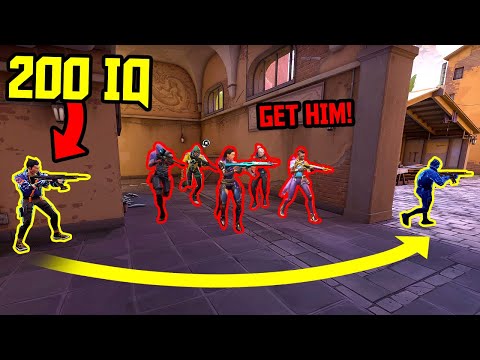 Видео: САМЫЕ УМНЫЕ МОМЕНТЫ В VALORANT #185