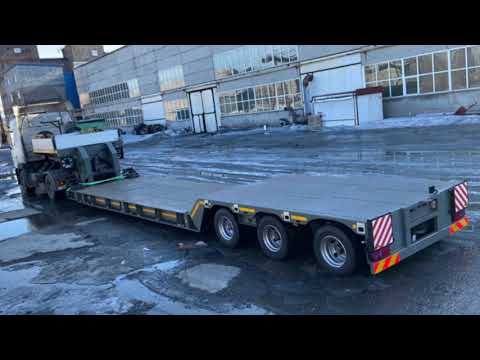 Видео: Раздвижной трал с передним заездом  "САП946434"