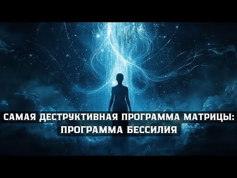 Видео: Главная ловушка матрицы — чувство бессилия + фото Бога от подписчика