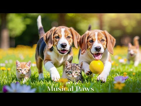 Видео: Музыка для успокоения собак и кошек 🐶🐱 Помогает справиться с одиночеством, скукой и стрессом | Pe...