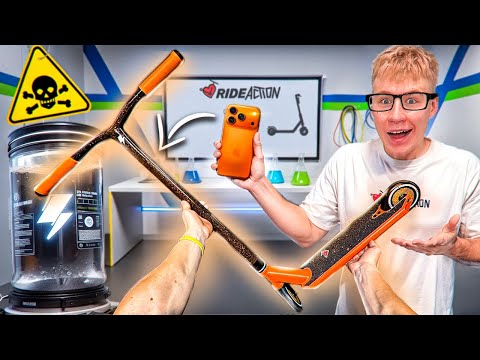 Видео: СОБРАЛ УНИКАЛЬНЫЙ КАСТОМ САМОКАТ его захочет каждый !