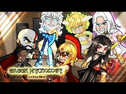 Видео: греческая мифология реагирует на кратоса//(9/?)/gow x mythology//gacha