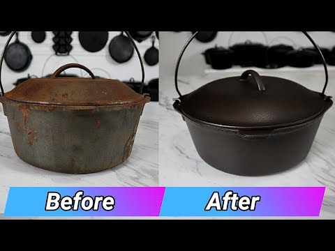 Видео: Реставрация чугунной голландской печи