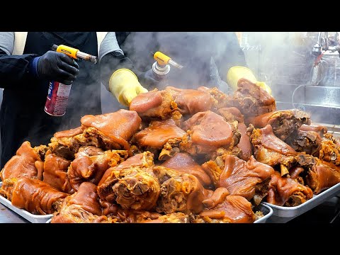 Видео: Как приготовить ножки корейской свиньи ДЖОКБАЛ - корейская кухня
