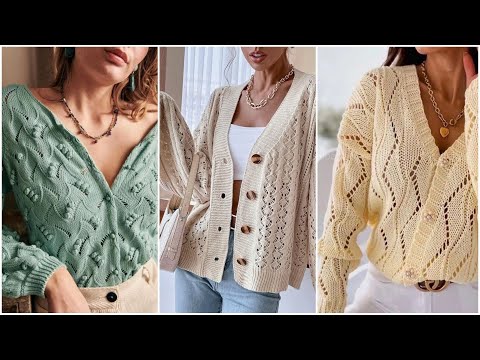 Видео: Эти кофточки не оставят вас равнодушными! Стильно, роскошно и модно.