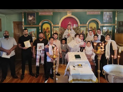 Видео: Крещение Добрыни и Сарафины 11 08 2025 г Гомель