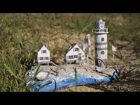 Видео: Дрифтвуд, сохраняю воспоминание о  море. Деревяшка из моря помнить все наизусть.