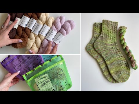 Видео: Мои носки с громкой пяткой. Процесс и новинки #вязание