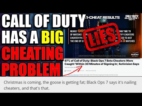 Видео: В Call of Duty есть проблема с читерством! Хотя разработчики утверждают, что всё под контролем!