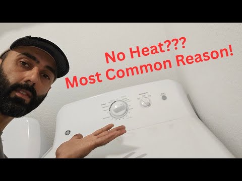 Видео: Самая распространенная причина, по которой сушильная машина GE/Hotpoint не нагревается!