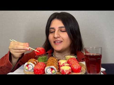 Видео: MUKBANG | ЧТО ИЗМЕНИЛОСЬ В ОТНОШЕНИЯХ? #asmr #mukbang #sushi #rolls #streetfood