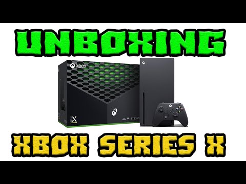 Видео: XBOX SERIES X UNBOXING/РАСПАКОВКА