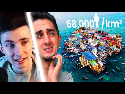 Видео: ХЕСУС СМОТРИТ: 48 часов на САМОМ ГУСТОНАСЕЛЕННОМ острове в мире | Ruhi Çenet РЕАКЦИЯ | РУХИ ЧЕНЕТ